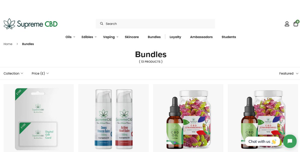 Are you new to the world of CBD? Supreme CBD has curated the perfect CBD Starter Pack for beginners like you. This kit allows you to test our best-selling products and experience the incredible benefits of CBD firsthand. #CBD #CBDbenefits #hempoil

bit.ly/3Px6RBA