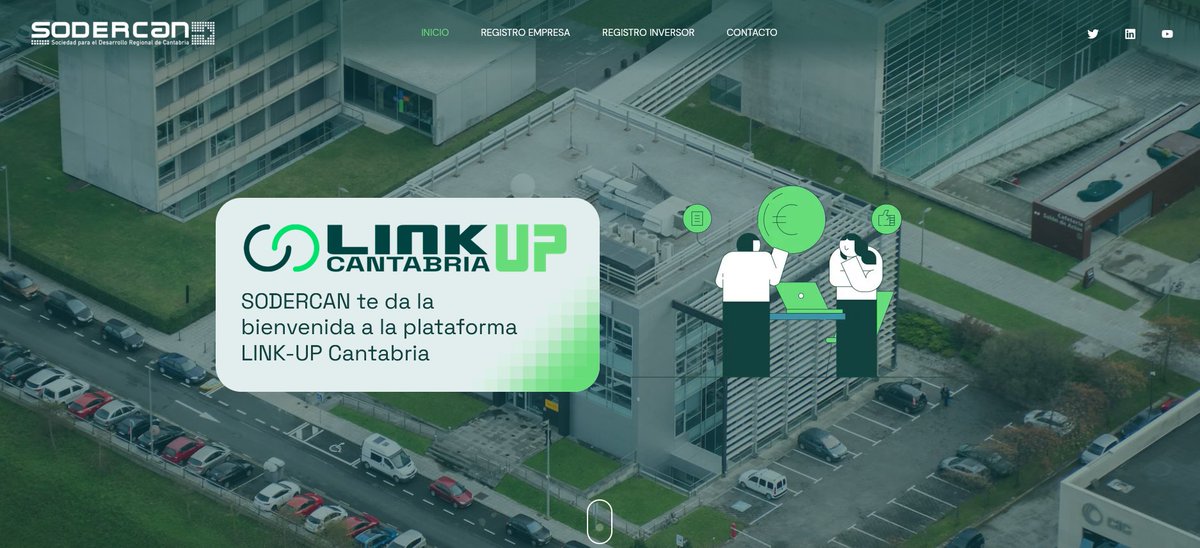 🆕 Nos hace mucha ilusión presentaros LINK-UP Cantabria, la nueva plataforma que ponemos en marcha para conectar #empresas de #Cantabria con potenciales #inversores de manera sencilla y confidencial 
🔗linkupcantabria.com