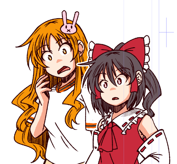 博麗霊夢 「skebリクエストながら数百年ぶりに博麗霊夢を描いている。」|あかぎゆーとのイラスト