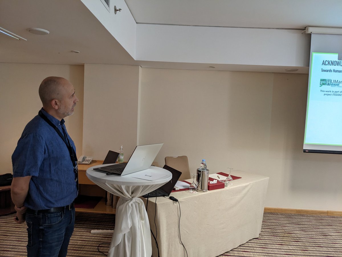 RecSysMare's tweet image. Miguel Portaz on psychomotor #recsys #haapie #umap2023