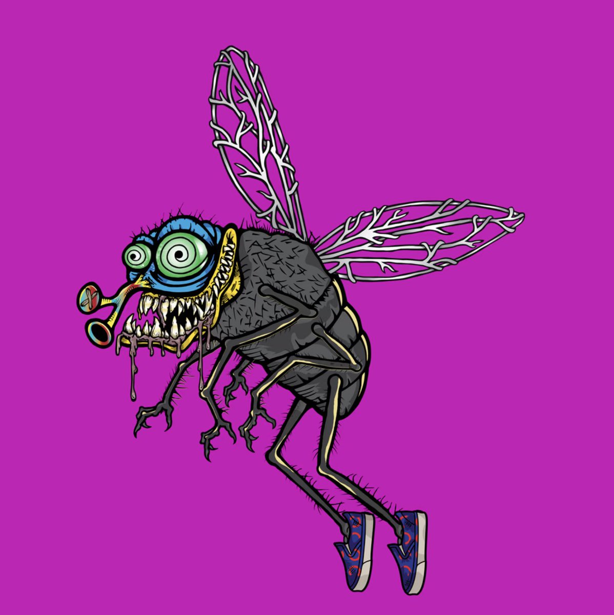 funky_flies's tweet photo. Let's make it another positive week in #web3! Funky Fly #2836 #zzz #LFG #fluno game dropping this week. Check discord for more info! https://t.co/RJapJuk0mU