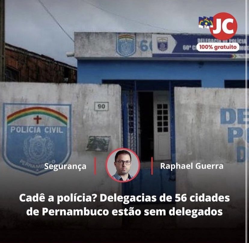 Segundou com a gestão de Raquel Lyra...