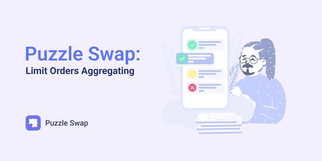 Limit orders are aggregated! 

puzzleswap.org