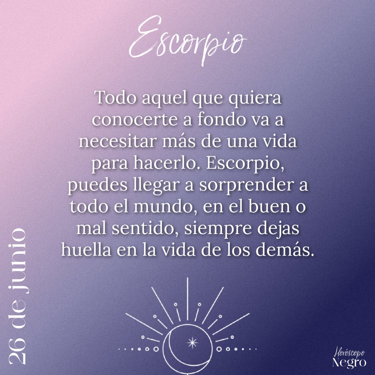 ✨♏✨ #escorpio #horoscoponegro