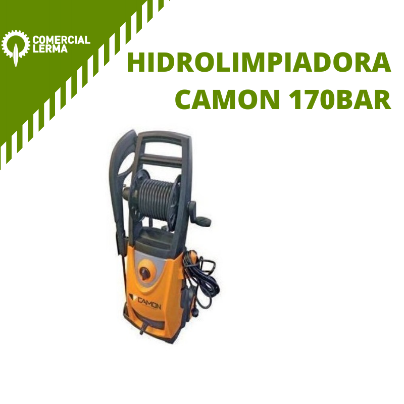 ¡Limpia con la máxima potencia! 💥

👉 Hidrolimpiadora eléctrica de alta presión de la marca CAMON, con una potencia de 170bar, con un caudal de 7,3 l/m, manguera con lanza de 5 metros y motor eléctrico potente de 2,4kw.

Además, Comercial Lerma te ofrece garantía de 2 años 👍🏼👌🏼