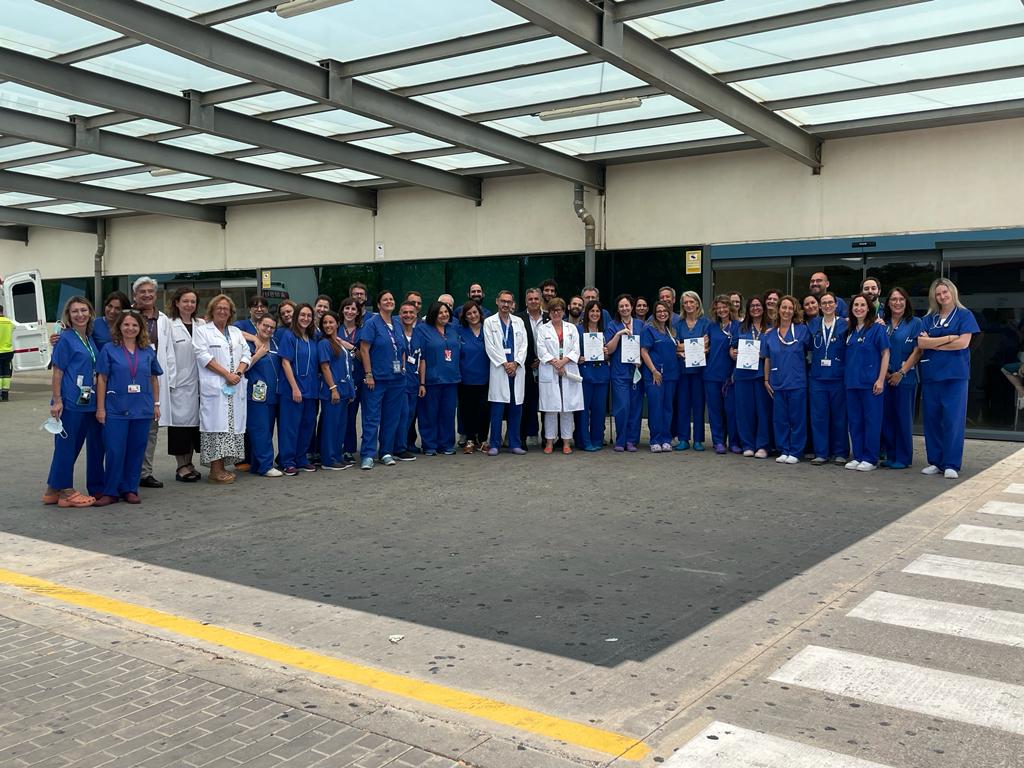 ✏️El Servicio de Urgencias del @HospitalLaFe  recibe la acreditación de SEMES por su calidad asistencial