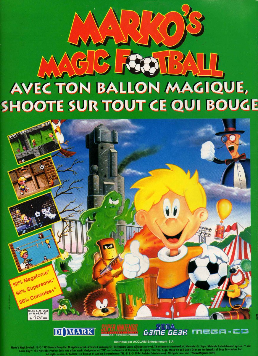 AllmightoFranky's tweet photo. La pub dans les mags JV des #80s #90s avec de la pub vues dans un #SuperPower mag spé #Nintendo!!Pub #Ocean,#Stargate sur #Snes et #Megadrive et les versions de la loose sur portables... et #MarkosMagicFootball!!!#Supow #retro #retrogaming #oldschool #culturepub https://t.co/uQVbyrmHKV