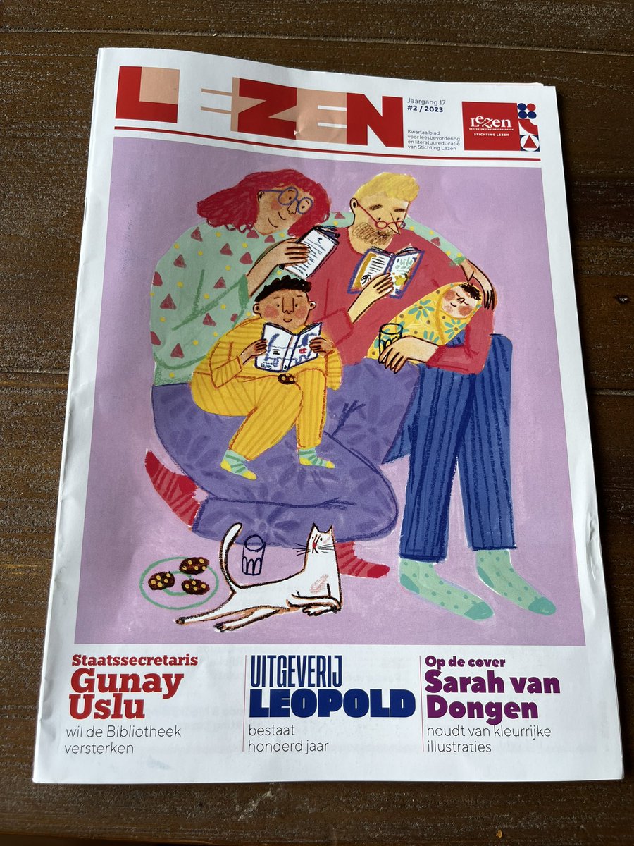 leesleontine's tweet photo. Dit is sowieso weer een hele sterke editie van tijdschrift Lezen van @stichtinglezen. Bomvol leesbevordering, literatuureducatie, boekentips, informatie en inspiratie. 

Wist je trouwens dat dit tijdschrift gratis is voor professionals en studenten op gebied van leesbevordering? https://t.co/IZsp79u63N