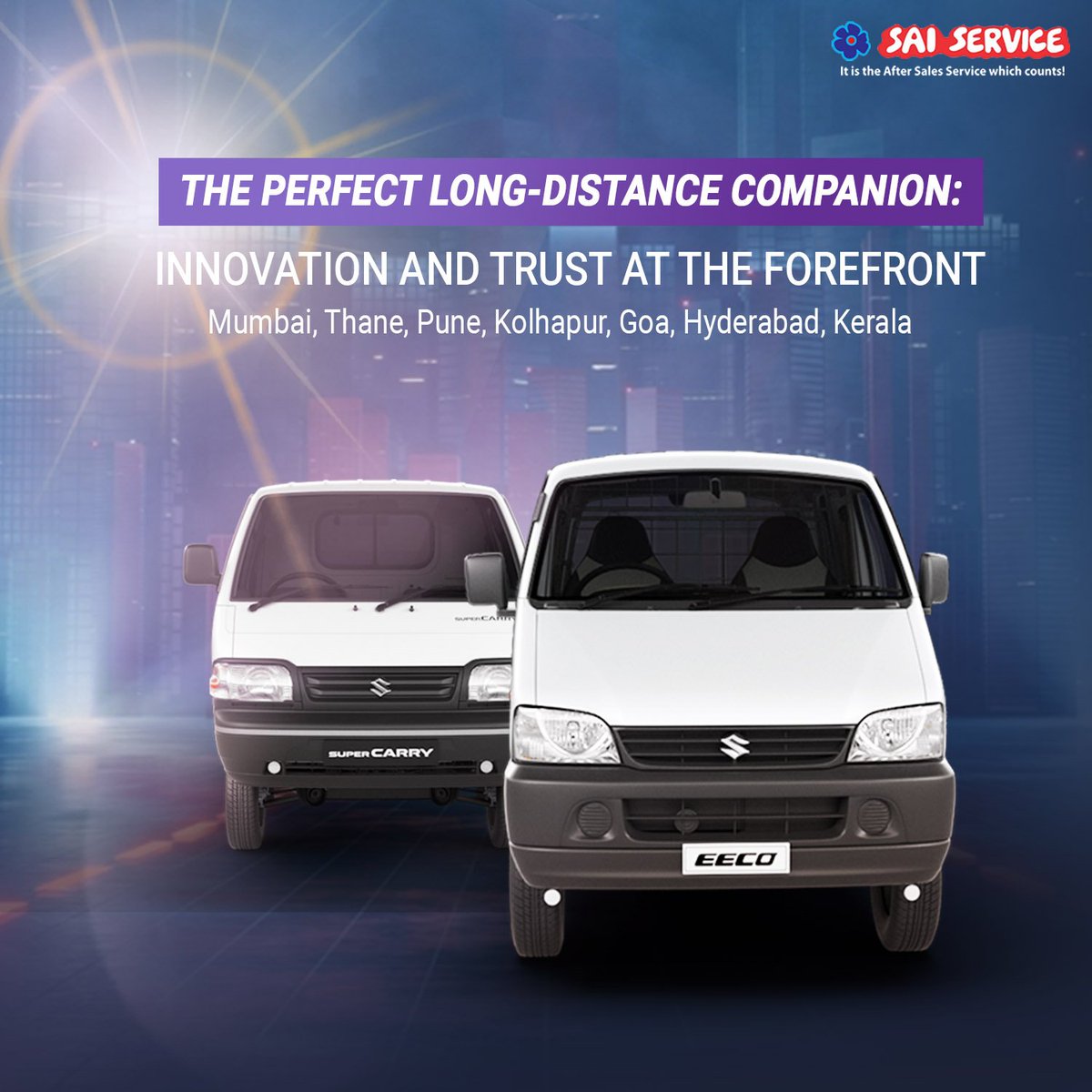 Choose Our Commercial Vehicles for Seamless Operations! Your Partner in Growth.

Visit saiservice.com/buy/commercial…
to know more!

#saiservices #saiserviceindia #commercialvehicle #vehicle #commercial  #newcar #automotive #nexa #arena #marutisuzuki #suzuki   #drivemode #drive