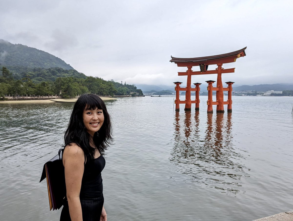 So happy to be in #japan in between @APSN_society meeting and @neurochem_JPsoc meeting - Miyajima Itsukushima Jinja Otorii is breathtaking, and the mountain beautiful to hike! Also had a million oysters :D