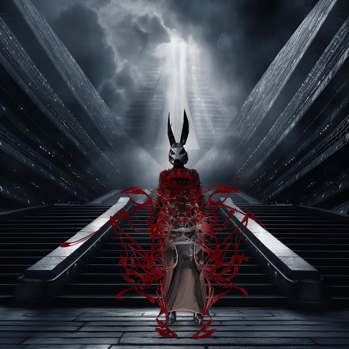 Clad in the „Updated“ dress by #143dress S002 wants to remind not to forget your purpose in any realm, despite potential problems and fears

◾️◾️◾️

#Blackears #VirtualInfluencer #DigitalInfluencer #DigitalFashion #digitalart #aiartcommunity #AI