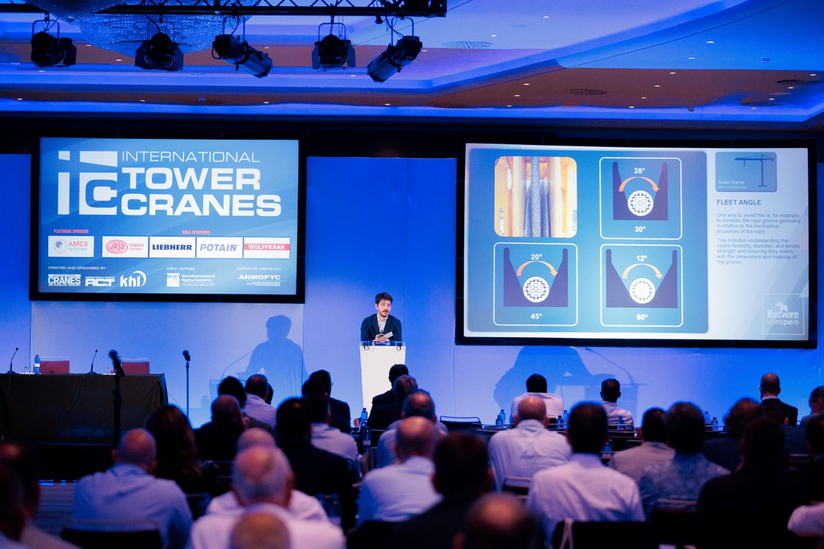 We are happy to share some of the photo's from ITC 2023 that was held nearly 2 weeks ago! The event brought together more than 200 delegates who were all committed to shaping the future of crane technology and innovation, creating an incredible gathering.

#ITC2023