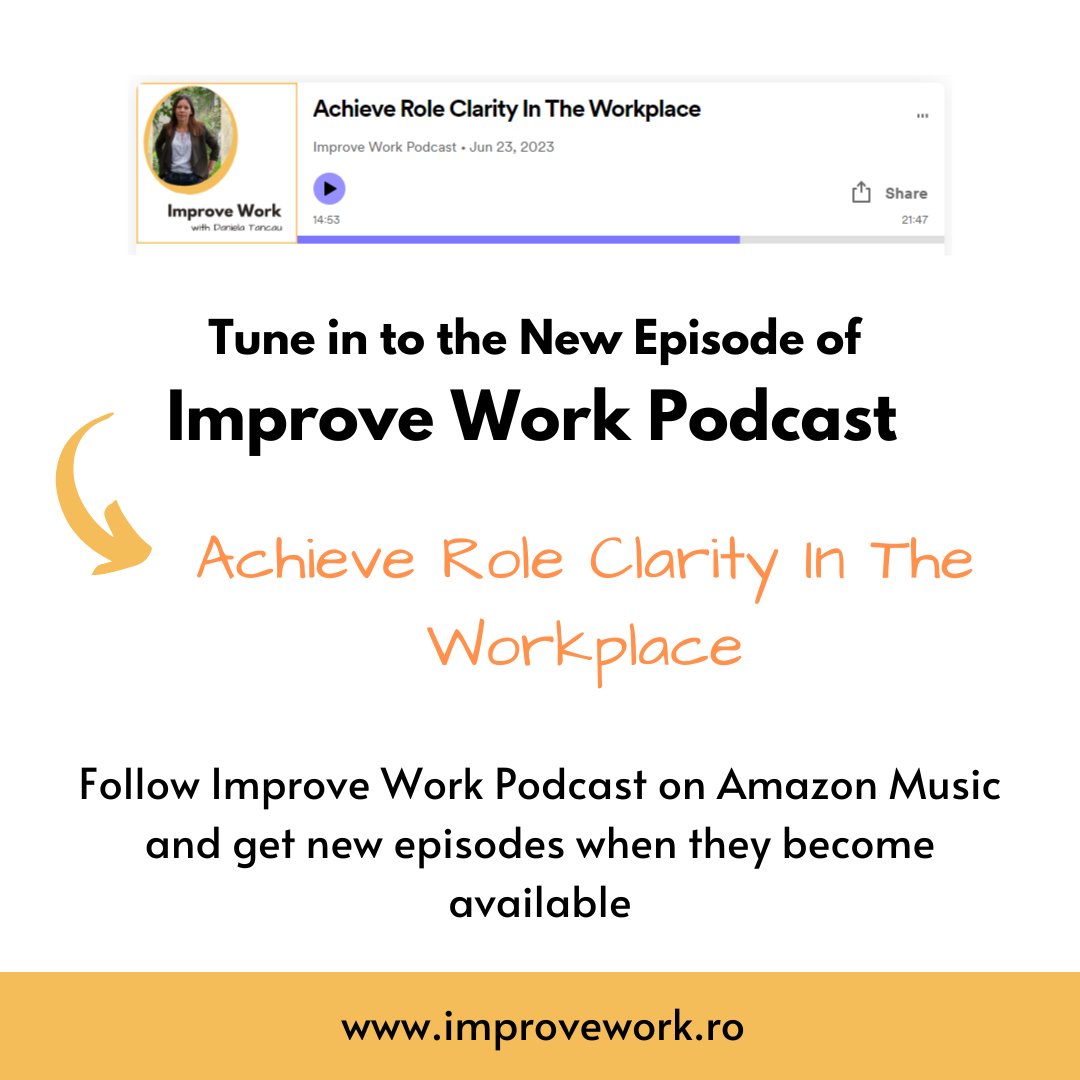 Listen to the latest episode of Improve Work Podcast on Amazon Music @PlayMorePods 🔶⬇️
music.amazon.com/podcasts/5a17e…

#PodcastsOnAmazonMusic