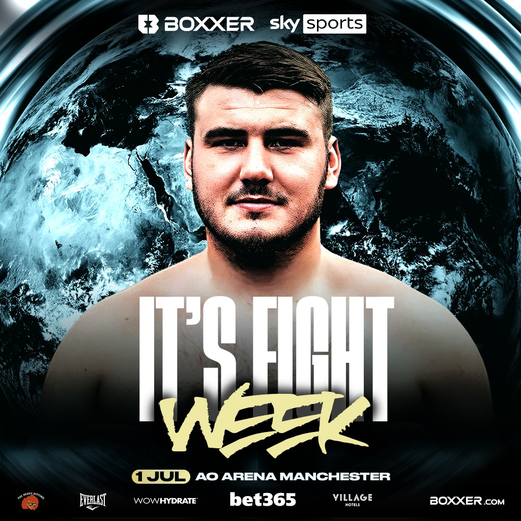 HennessySports's tweet photo. 👊 Fight Week for Will Howe, as he looks to make an impression on his professional debut this Saturday. He fights under the guidance of @peterfury

➡️ #CrewsDezurnMarshall | 01.07.23 | AO Arena, Manchester | @skysportsboxing @benjshalom @boxxer https://t.co/2Bf9NnYbTS