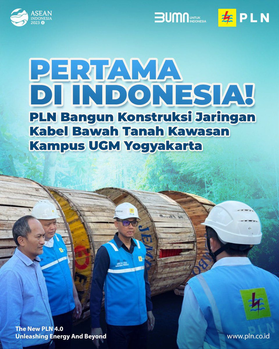 mwra24's tweet photo. PLN melakukan revitalisasi jaringan kelistrikan di kawasan kampus UGM Yogyakarta, yang dalam prosesnya ditinjau langsung oleh Dirut PLN
#PLNNyataHadir #TransformasiPLN
#PAGTATAGWorldTourManila #ขอไม่ยินดี #BetAwards2023 #Glastonbury https://t.co/p24SdfH0N2