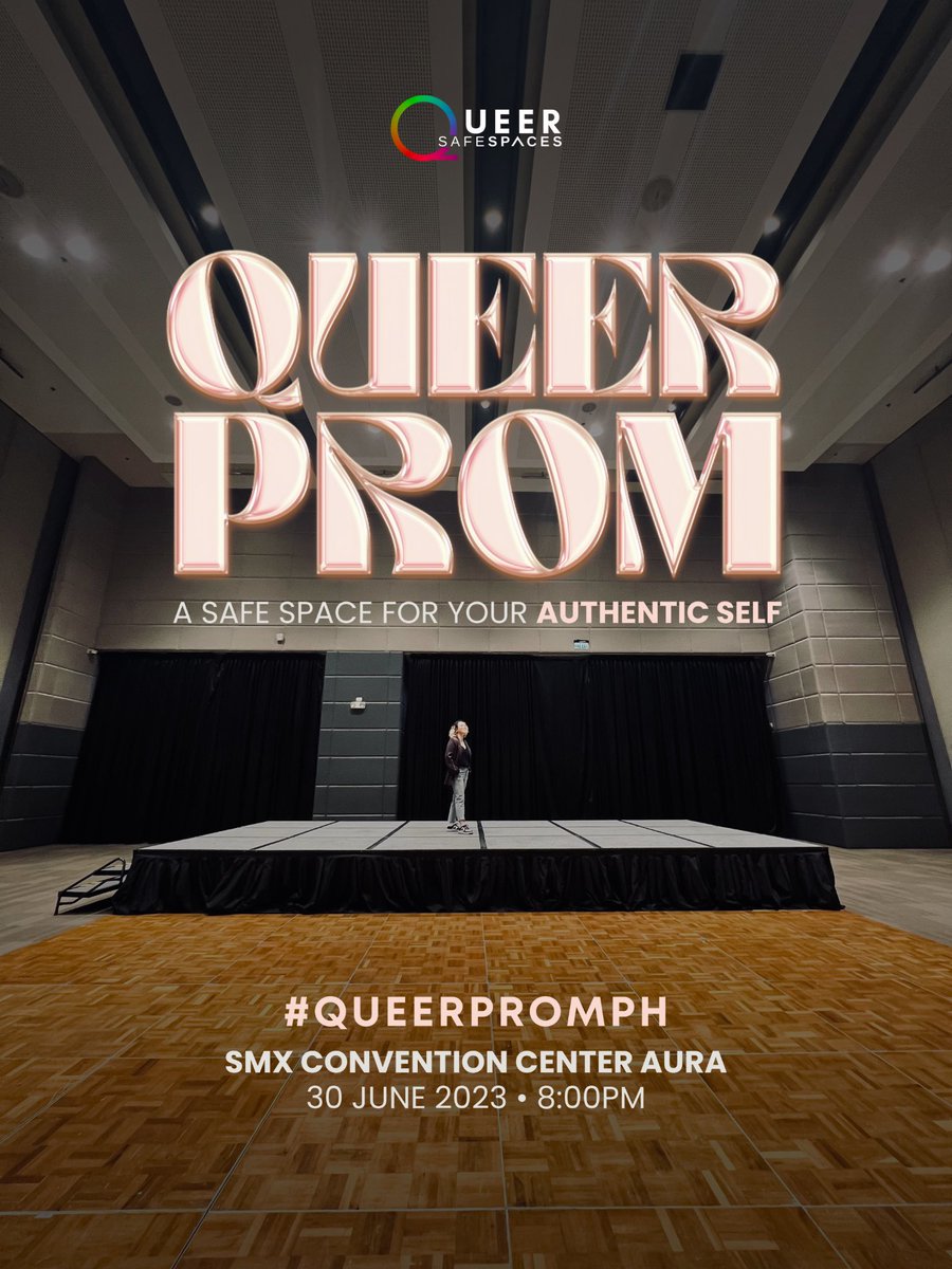 Hinahanda na namin ang magiging safe space natin this coming Friday! 

Excited na ako mag tux sa prom, hindi na ako mapipilitang mag gown huhu 🥹

Here’s to second chances and queer safe spaces! See you, fam! 🏳️‍🌈

#QueerPromPH #QueerSafeSpacesPH