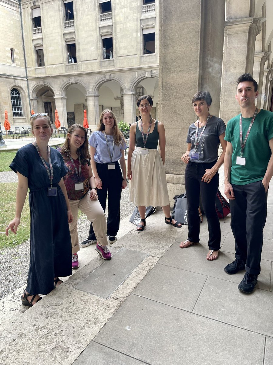 Michael E. Sinatra (@mesinatra) on Twitter photo Une partie des étudiants de la chaire <a href="/ENumeriques/">Écritures numériques</a> et du <a href="/crihunum/">CRIHN</a> au colloque <a href="/HumanisticaDH/">Humanistica</a> 2023 à Genève #humanistica2023 Une partie des étudiants de la chaire <a href="/ENumeriques/">Écritures numériques</a> et du <a href="/crihunum/">CRIHN</a> au colloque <a href="/HumanisticaDH/">Humanistica</a> 2023 à Genève #humanistica2023