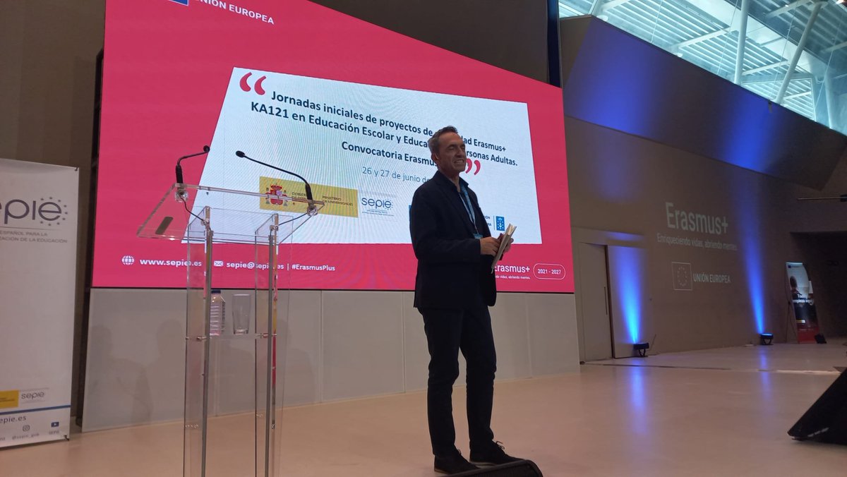 🔴 En directo, jornadas iniciales de proyectos de movilidad Erasmus+ KA121 en educación escolar y educación de personas adultas.

Los resultados de las convocatorias y la adjudicación de fondos.

Andrés Ajo, director de la Unidad de Educación Escolar y de Personas Adultas, SEPIE.