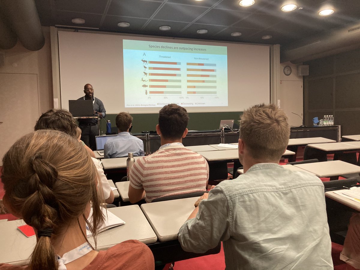 #BiodiversityConvention  @ monteverita  just started. Over the coming days we will be discussing ways forward to reach local to global #biodiversity goals, thinking across disciplines and with implementation in mind. eawag.ch/de/info/agenda…
