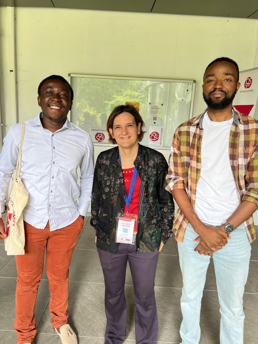 Thrilled to witness the participation of our former CEK coordinators, @IsharaMusimwa and @MusholomboBS (@ucbukavu Alumni), at The PSE-CEPR Policy Forum in Paris. It's truly inspiring to see their continued dedication.

#CEK #EstherDuflo #CEKtoTheWorld