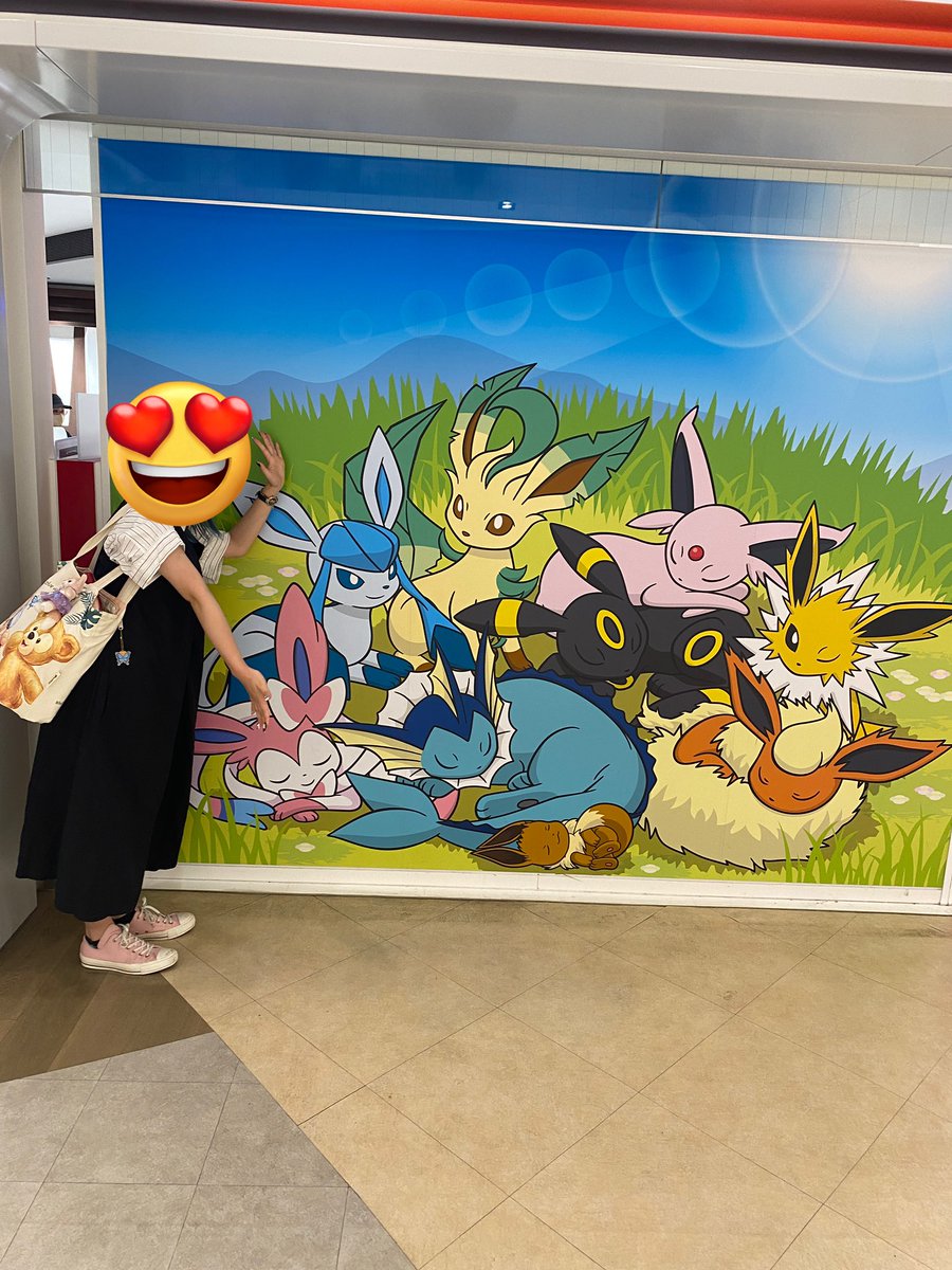 Man09Super's tweet photo. 初ポケセン https://t.co/L8nqrmMt7d