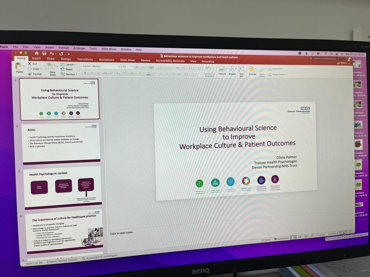 DigitalOlivia's tweet image. Exciting week ahead presenting to @DPT_NHS HR advisors on the  #behaviourchangewheel. I love the continual interest in doing the best we can here and the clear desire to keep learning! #lovemyjob #healthpsychology #greatplacetowork