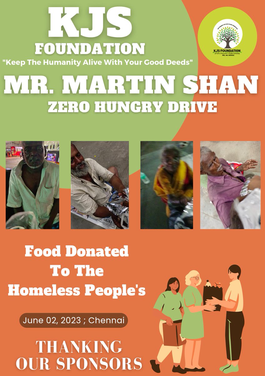 #kjsfoundation #kjsfoundationofindia #kjs #ngo #trust #MrMartinShan #mrmartin #martin #shan #zerohungry #zero #hungry #humanity #bestofhumanity #kjssponsors #udhavumkarangal #udhavumullangal #helpingothers #helpinghands