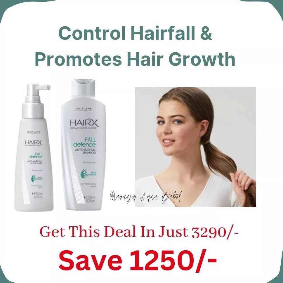 Stimulate your hair growth at their roots and change the fate of your hair with this expertly developed scalp tonic.

•Stimulates hair growth
•Helps prevent hair fall
•Non-sticky and non-greasy

#hairfall #hairfalltreatment #hairfalldeal #eidsale