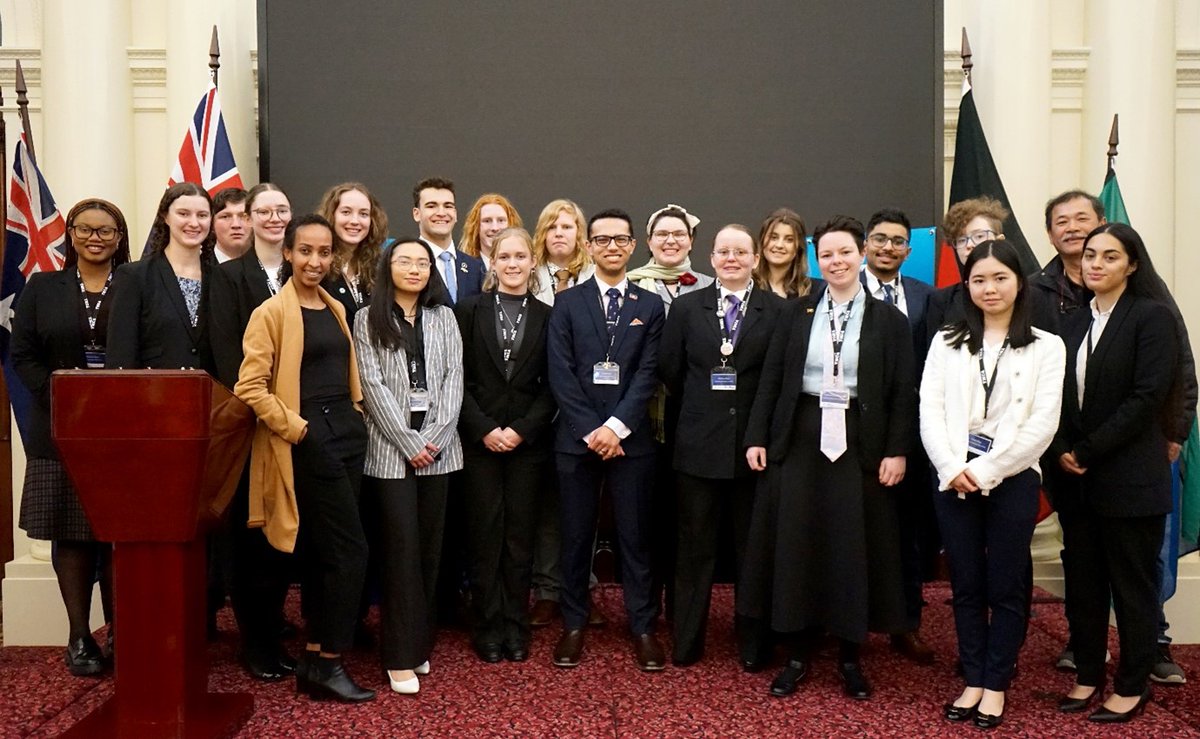 🏛️Today we are at YMCA Victoria Youth Parliament 2023, sitting in the stands and listening to the results of months of hard work by young people seeking to participate in their democracy.