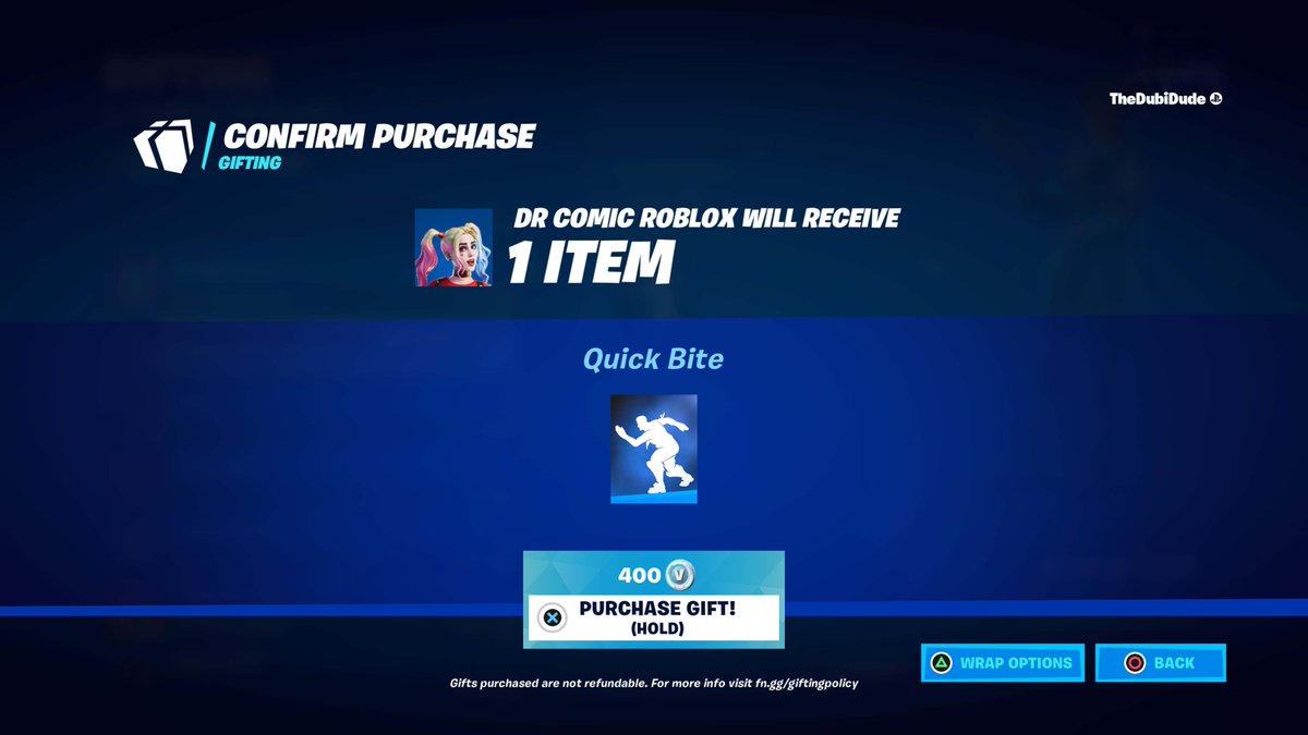 dubi_dude's tweet image. #CONGRATULATIONS "DR COMIC ROBLOX" on receiving #QuickBite #DCSeries #Emote from #DubiDude for DUBIDUDE DC #GIVEAWAYS!

#Fortnite #FortniteChapter4 #fortnitegiveaway #TheFlash #DCSeries #Batman #Gotham #HarleyQuinn #Catwoman #Deathstroke #WonderWoman #Bloodsport