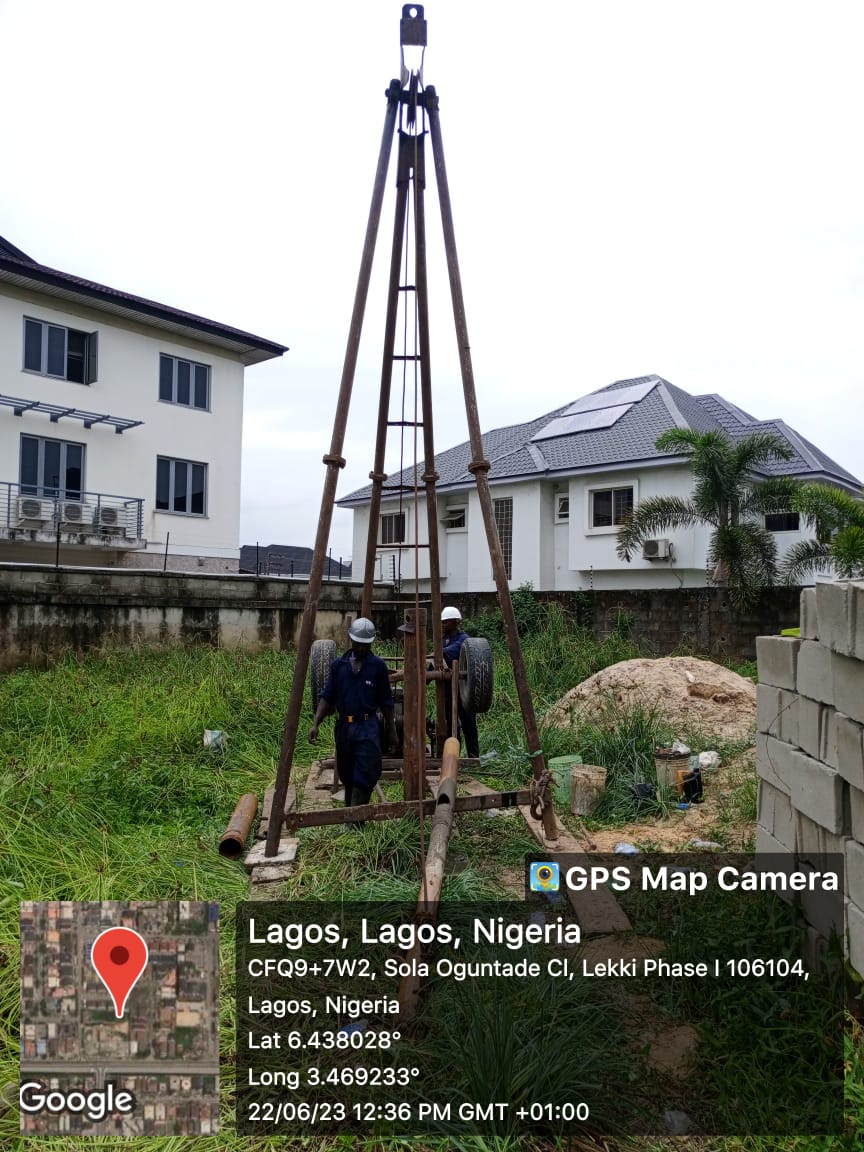 Jonjoe_Geotech's tweet photo. Transforming the foundation of Sola Oguntade Close, Lekki Phase 1! 🚧🏗️ Our team at JonJoe Geotechnical is hard at work, ensuring stability and strength for a brighter future. Exciting developments in progress! 💪✨ #GeotechnicalEngineering #ConstructionProgress #LekkiPhase1 https://t.co/N3BhgoGLfW