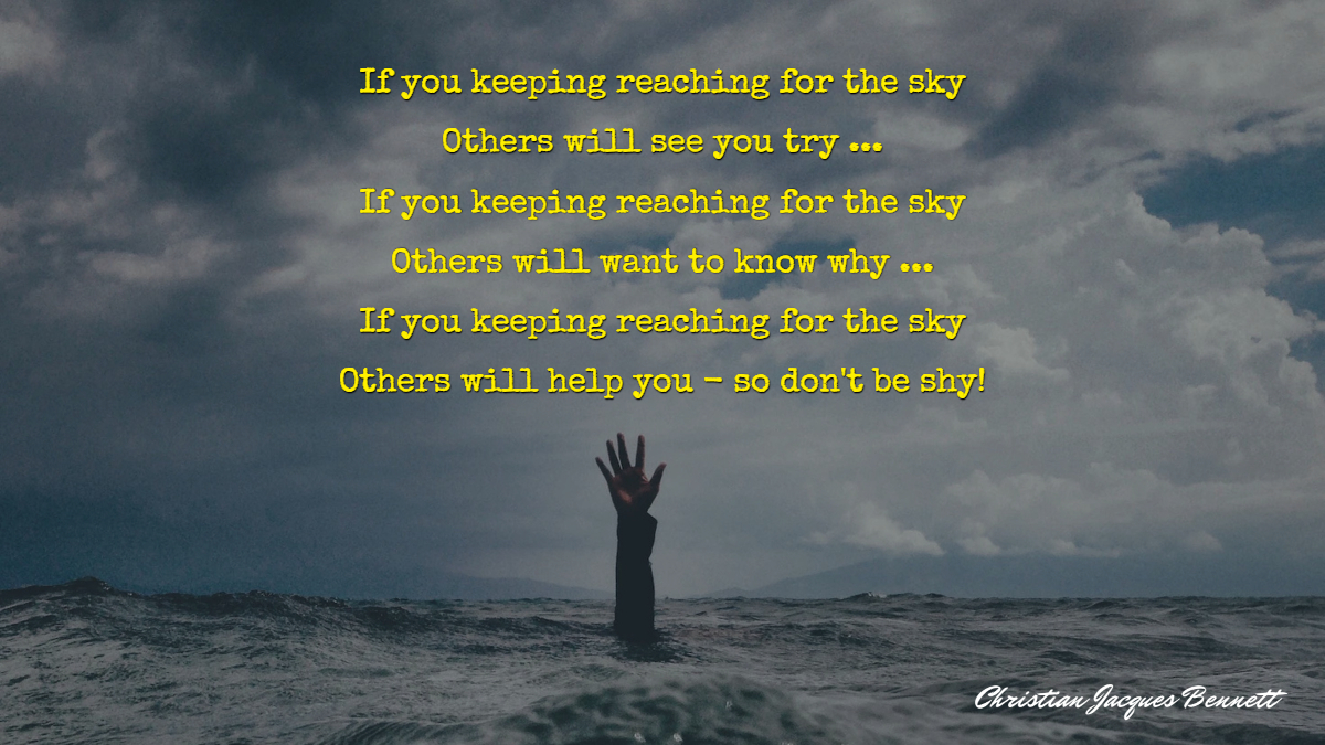 🤔 #thoughtoftheday #ThoughtForTheDay #pathoftheday #QuestionOftheDay 

Who is Steven Bartlett and how can he help you?

👣 christianjacquesbennett.com/who-is-steven-… 

#selfimprovement #poem #selfhelp #poetry #mindset #rolemodel #thrive #learn #FEEL4 #DiaryofaCEO #StevenBartlett @StevenBartlett
