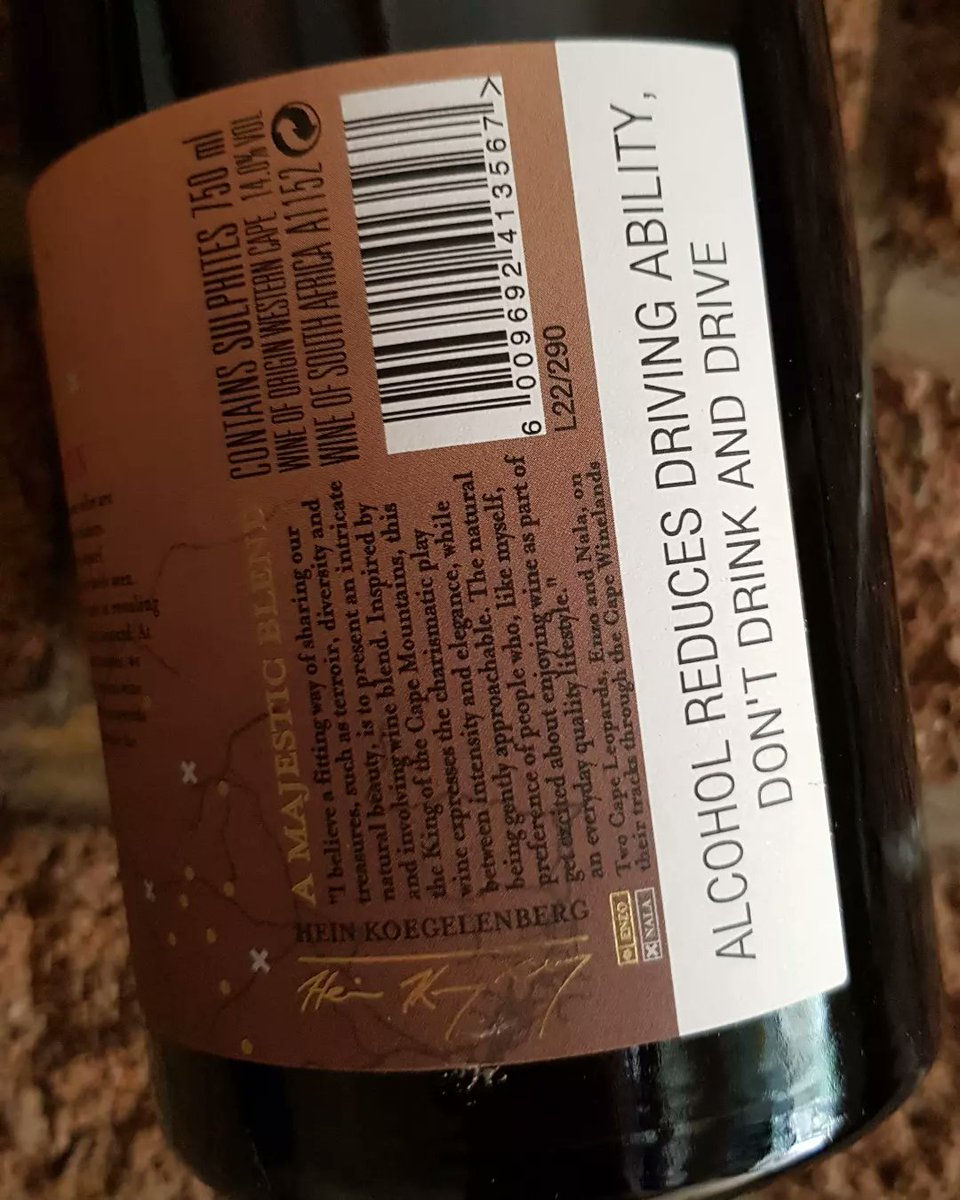 capewinereview's tweet photo. yet intriguingly complex and rewarding, best aerated in a decanter a good two hours before, drinking well now yet have stamina for cellaring up to 2030+
Made at Leopard's Leap winery
#MC93
#MiguelChan #Sommelier #Africa
#CapeLeopard #Franschhoek #Pardus #HeinKoegelenberg https://t.co/TEiPQHJPZJ