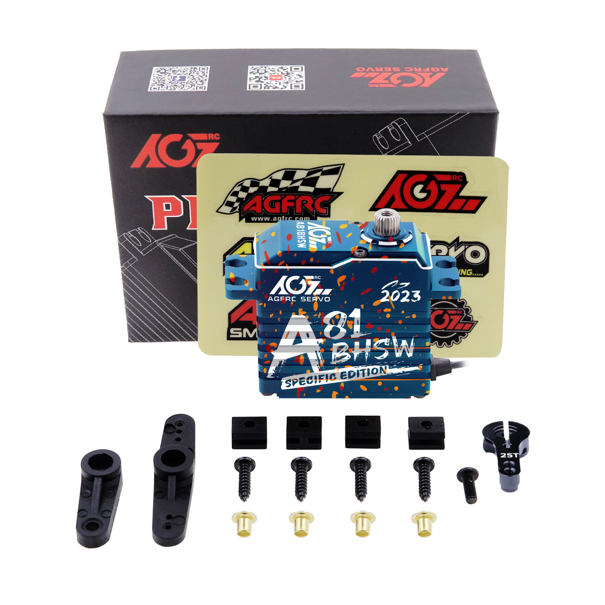 AgfrcE's tweet image. The A81BHSW 2023 special edition brushless RC servo is selling on Amazon, hope you like it.😄
If you wanna buy or know more about this A81BHSW 2023 rc servo, please click this link: amzn.to/3XpiI6s
#agfrcservo #rcservo #standardservo #rcfun #servoupgrade #waterproofservo