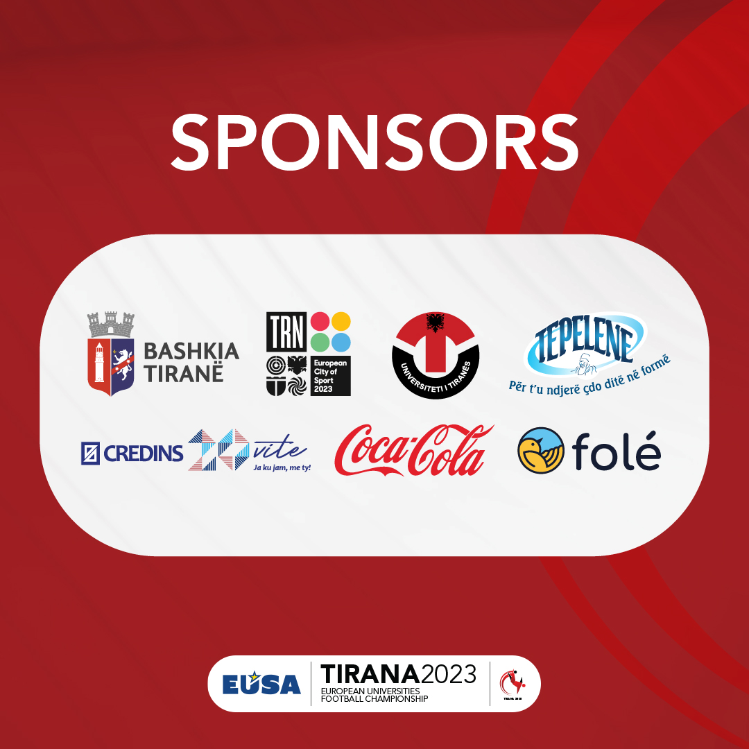 Proudly presenting our sponsors! Thank you for being part of this amazing experience and for giving us all the support needed. 📷
#EUFootballChampionship #OurSponsors