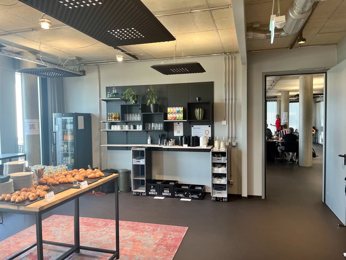 The #TROOPERS23 crew starts preparing the main conference as our trainings start at <a href="/ERNW_ITSec/">ERNW</a> and our training venue in #Heidelberg Bahnstadt.