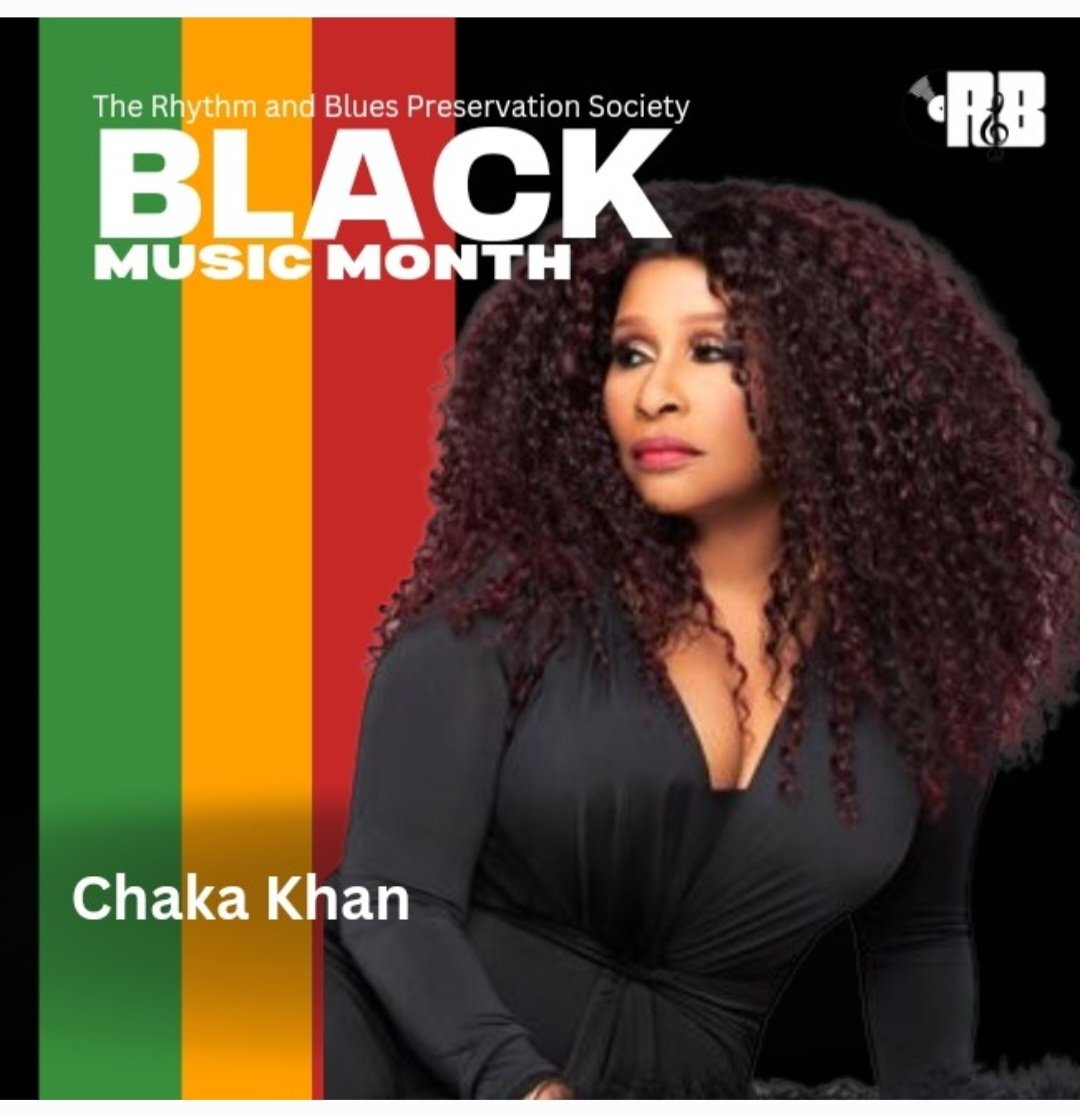 RBPS Celebrates Black Music Month by honoring @ChakaKhan! #rbpsoc #blackmusicpreservationist #preserveblackmusic #BlackMusicCulture365TM #BlackMusicMonth