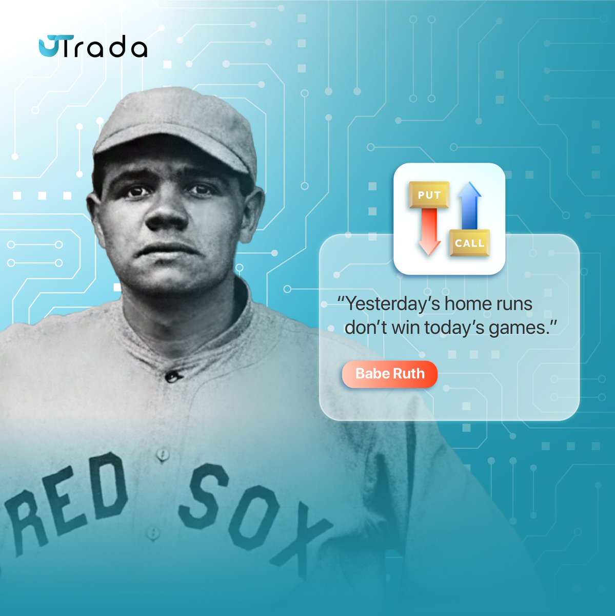 tradeutrada's tweet photo. Keep your hard work and take these two quotes by Babe Ruth and Benjamin Graham as inspiration!

Don’t forget to check our other updates here:
https://t.co/ivGNMHSwe7
_______________________________________

#uTradaquotes #utrada #tradeutrada #mondaymotivation https://t.co/2dMETuUfrA