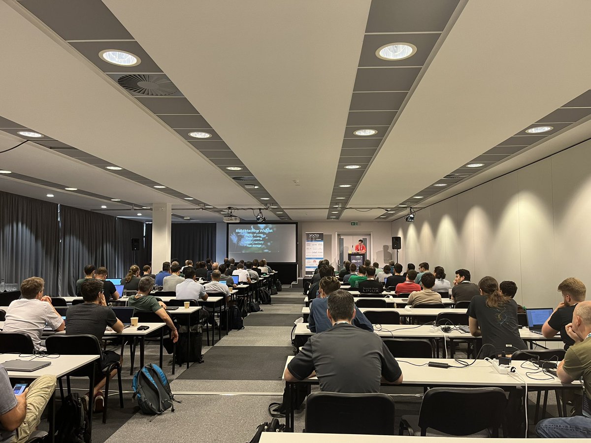 yoctoproject's tweet image. We are kicking off the Yocto Project Developer Day in Prague! Sold out, and packed with a plethora of content directly from the core maintainers and masterminds, right there for you.

Stay tuned for more news...😉

#community #embeddedlinux #opensource #developers