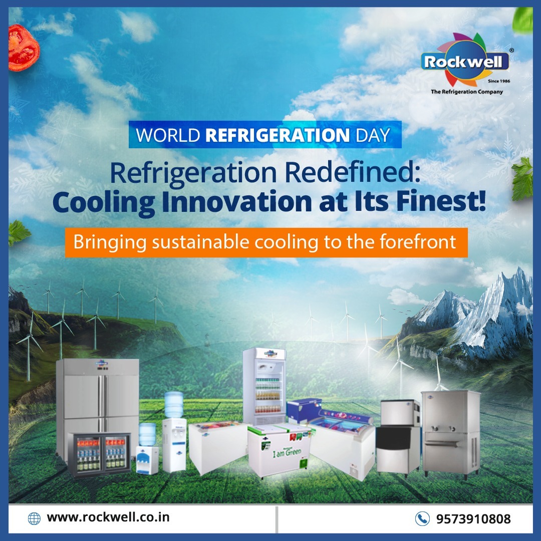 This World Refrigeration Day, Rockwell is proud to be at the forefront of the next generation of cooling innovation. Our state-of-the-art cooling technology reduces energy consumption and minimizes environmental impact.
Visit: rockwell.co.in
.
.
#Rockwell #WREFD23