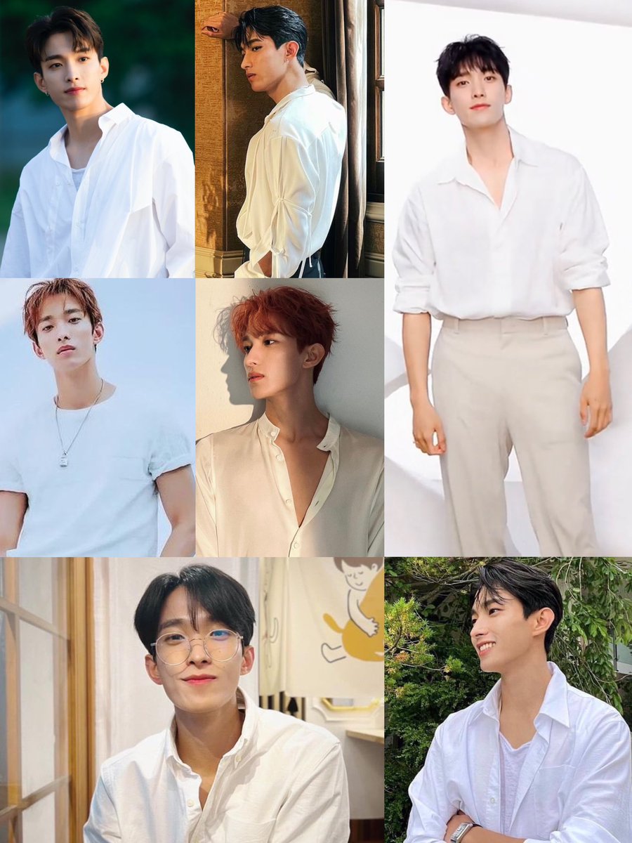 dokyeom in white is a dangerous thing #도겸