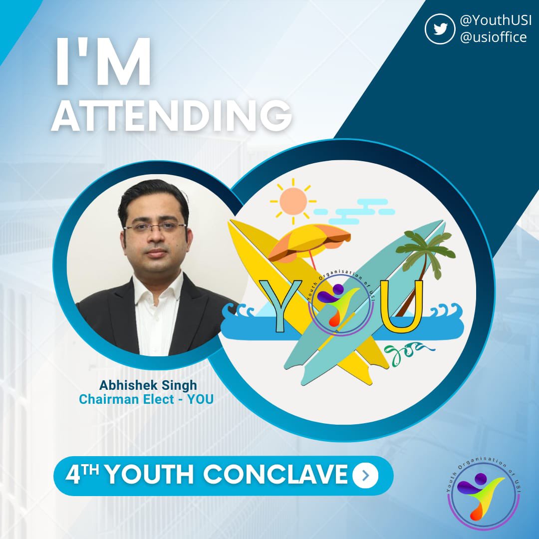 Are you attending the youth conclave on 8-9th July, Hilton , Condolim , Goa? 
It’s the annual meeting of youth organisation of Urological society of India. Academic feast awaits us all! 
<a href="/UroZedman/">BM Zeeshan Hameed</a> <a href="/drkarthicknagan/">Karthickeyan N</a> <a href="/usioffice/">Urological Society of India 🇮🇳</a>