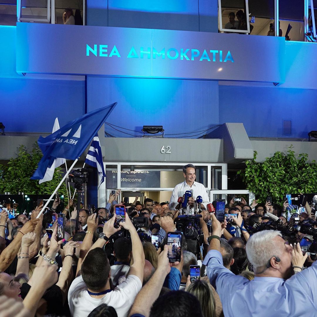 GDimopoulos's tweet photo. H Ελλάδα έδωσε ισχυρό μήνυμα νίκης, ενότητας και σταθερότητας.
Συγχαρητήρια στον πρωθυπουργό μας @kmitsotakis και σε όλους τους ανθρώπους της Νέας Δημοκρατία��.
Συνεχίζουμε να χτίζουμε άρρηκτες σχέσεις εμπιστοσύνης με τους πολίτες μέσα από πολλή δουλειά και έργα που γίνονται πράξη https://t.co/GDzbwSzWey