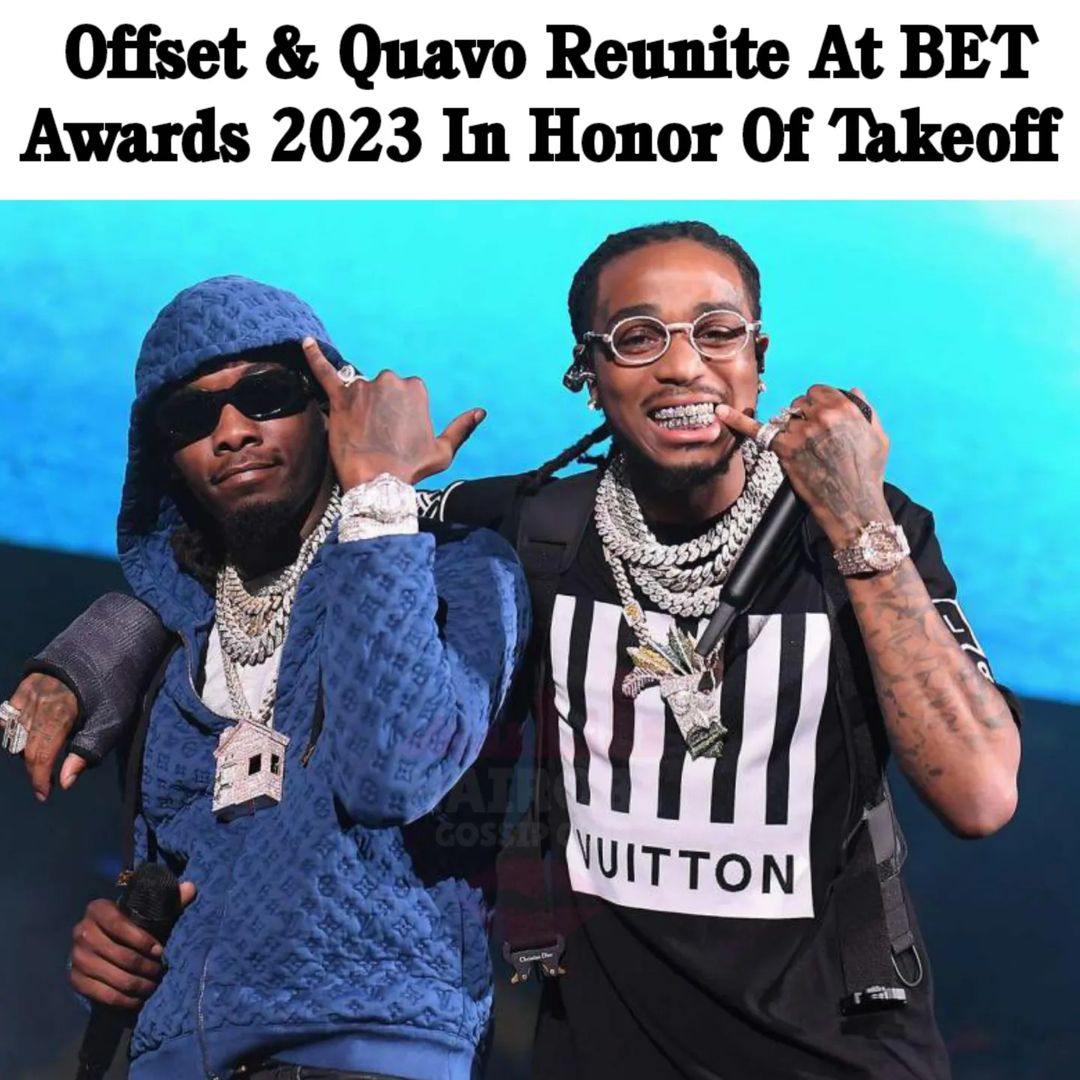 Offset and Quavo squash beef at BET Awards🔥 Video in thread🧵👇