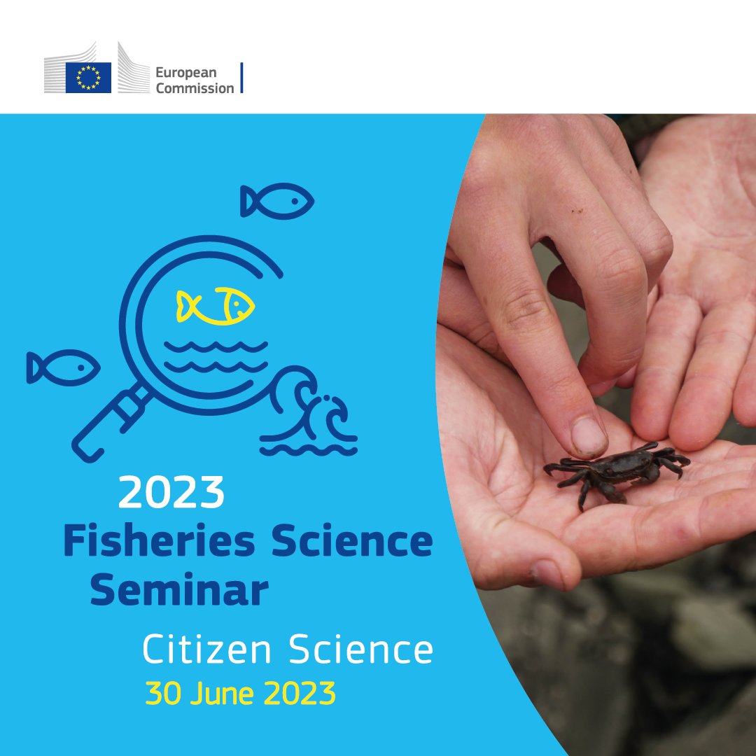 CINEA 🇪🇺 (@cinea_eu) on Twitter photo The role of citizen science in fisheries is crucial 🐟 💡
📆 On June 30, discover how citizens can contribute to the scientific process in fisheries at the annual Fisheries Science Seminar 
➡️ Register: eu.eventscloud.com/ereg/newreg.ph… The role of citizen science in fisheries is crucial 🐟 💡
📆 On June 30, discover how citizens can contribute to the scientific process in fisheries at the annual Fisheries Science Seminar 
➡️ Register: eu.eventscloud.com/ereg/newreg.ph…