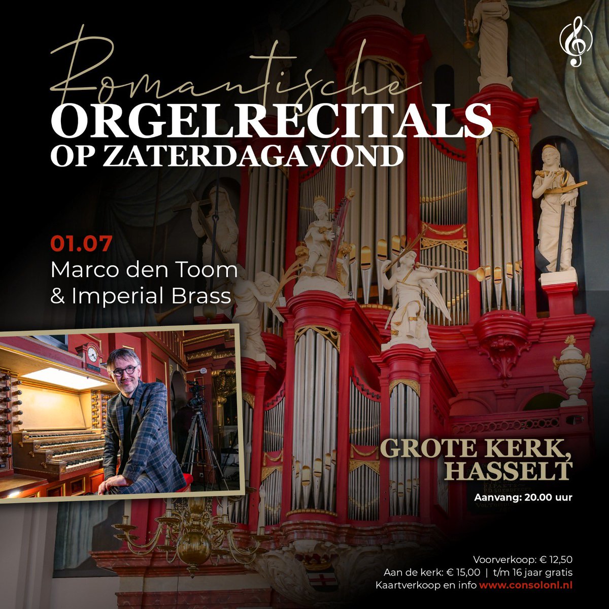 marcodentoom's tweet photo. Dinsdagavond Vox Jubilans in Waddinxveen (psalmzangavond); vrijdag orgelconcert Zwolle; zaterdag orgelconcert Hasselt (mmv Imperial Brass). Welkom! https://t.co/sSRgjjK2U3
