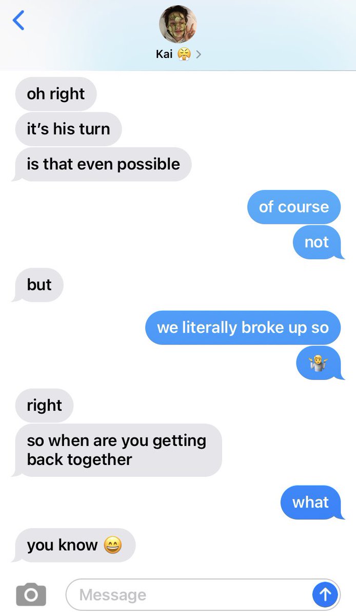 soopiyesa's tweet photo. ✍️ write where you left me
a #taegyu au

au writers th and bg collaborated to write a yeonbin au, only to leave the readers hanging when they broke up. https://t.co/XAkpytGXoM