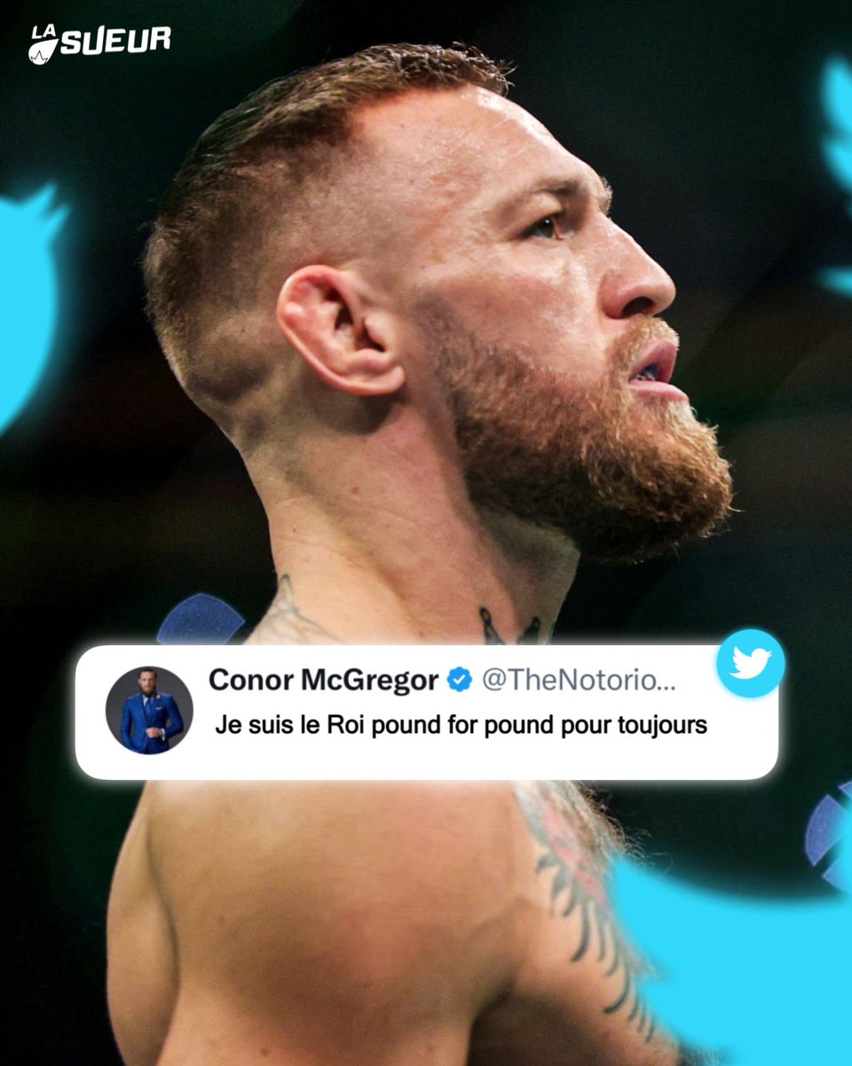 Conor McGregor se considère le Roi P4P pour toujours 👑🇮🇪