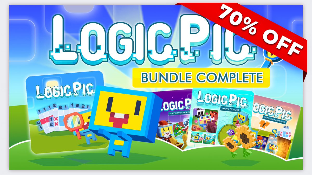 naptime_games's tweet photo. If you're looking for a way to unwind while also exercising your mind, then this game is perfect for you!

Includes:

• Logic Pic base game with 1010 puzzles
• All DLCs Pack with 810 puzzles
• 100+ hours of gameplay https://t.co/HpspqRooeu