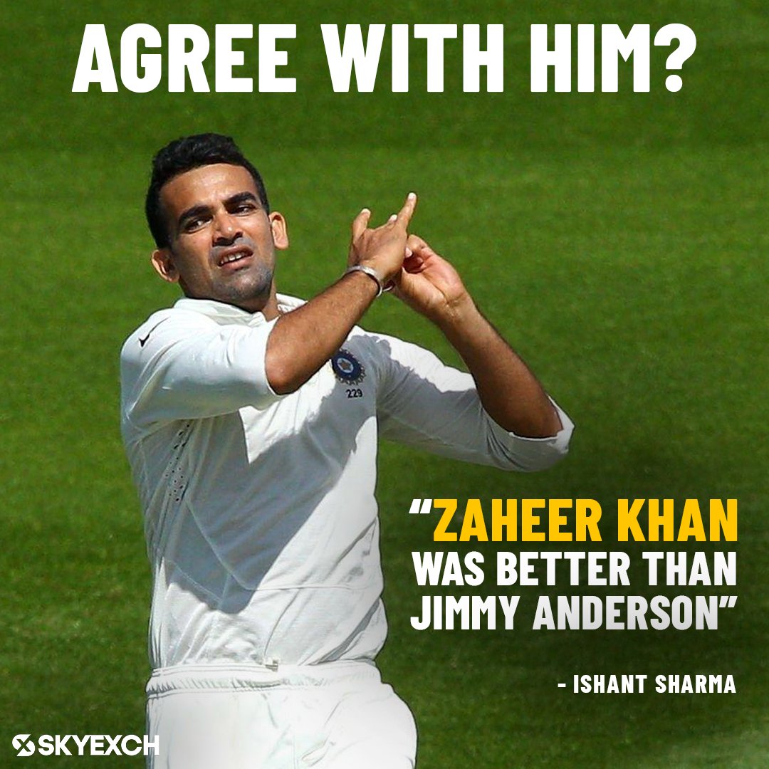 Ishant Sharma with a big statement

#IshantSharma #ZaheerKhan #JamesAnderson #Cricket #SkyExch